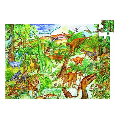 Djeco Dinosaurier 100 Teile Puzzle Djeco-07424 Djeco Dinosaurier 100 Teile Puzzle Djeco-07424 von Djeco
