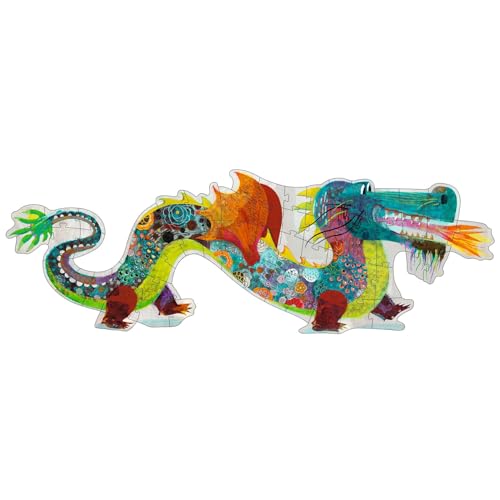 Djeco DJ07170 Djeco -Großes Puzzle „Leon der Drache“ von Djeco