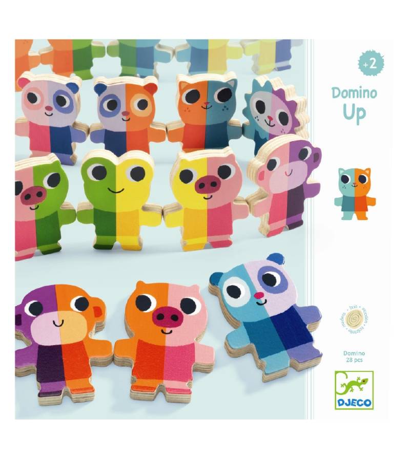 Djeco Domino - Holz - Up - Djeco - One Size - Spiele Djeco Domino - Holz - Up - Djeco - One Size - Spiele von Djeco