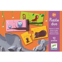 Djeco - Duo Puzzle: Mom and baby Djeco - Duo Puzzle: Mom and baby von Djeco