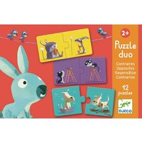 Djeco - Duo Puzzle: Opposites Djeco - Duo Puzzle: Opposites von Djeco