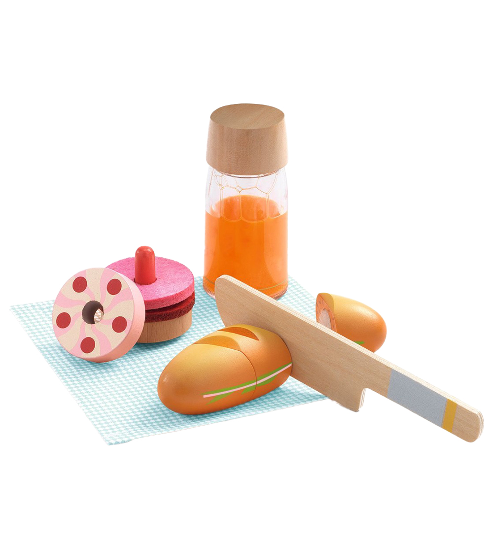 Djeco Futterspielzeug - Kätzchen-Picknick - Djeco - One Size - Spiellebensmittel Djeco Futterspielzeug - Kätzchen-Picknick - Djeco - One Size - Spiellebensmittel von Djeco