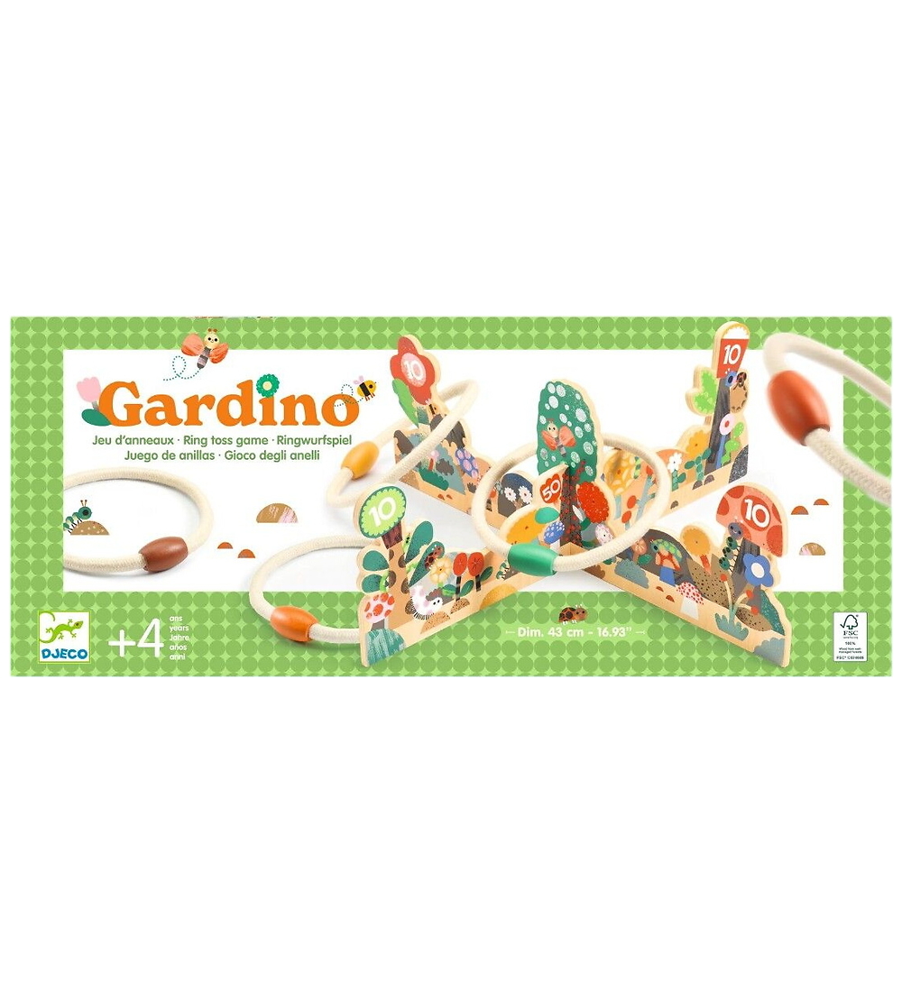Djeco Gartenspiele - Ringwurfspiel - Djeco - One Size - Spiele Djeco Gartenspiele - Ringwurfspiel - Djeco - One Size - Spiele von Djeco