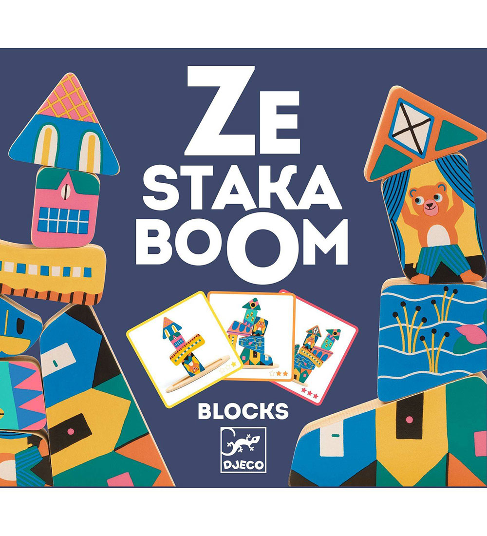 Djeco Geschicklichkeitsspiel - Ze Stakaboom - Djeco - One Size - Spiele von Djeco