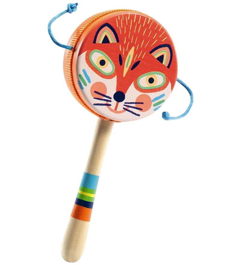 Djeco Handtrommel - Animambo - Orange - Djeco - One Size - Musikinstrumente Djeco Handtrommel - Animambo - Orange - Djeco - One Size - Musikinstrumente von Djeco