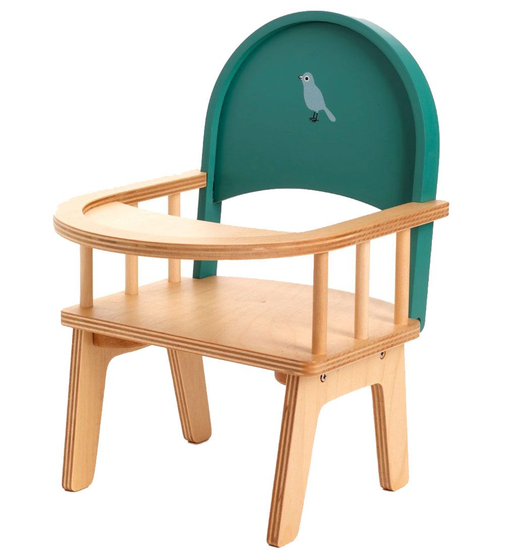 Djeco - Holz - Diner Chair - Djeco - One Size - Puppenzubehör Djeco - Holz - Diner Chair - Djeco - One Size - Puppenzubehör von Djeco
