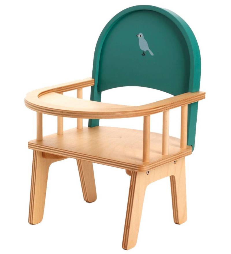 Djeco - Holz - Diner Chair - Djeco - One Size - Puppenzubehör Djeco - Holz - Diner Chair - Djeco - One Size - Puppenzubehör von Djeco