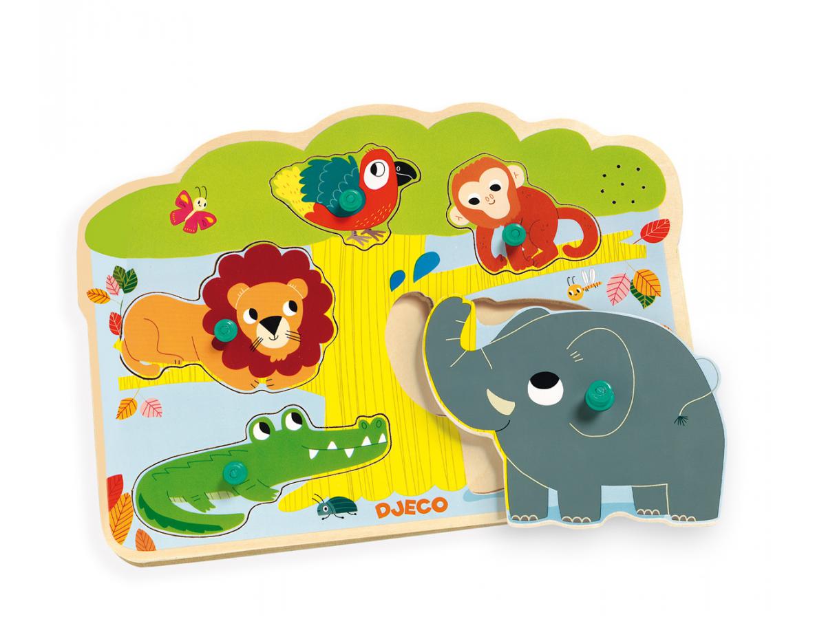 Djeco Holz-und Musical Puzzle - Holz-und Musical Puzzle 5 Teile Puzzle Djeco-01708 Djeco Holz-und Musical Puzzle - Holz-und Musical Puzzle 5 Teile Puzzle Djeco-01708 von Djeco