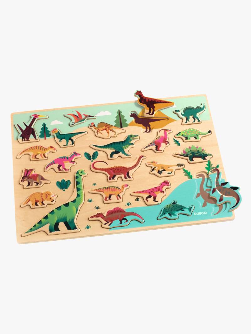 Djeco Holzpuzzle Dino 22 Teile von Djeco