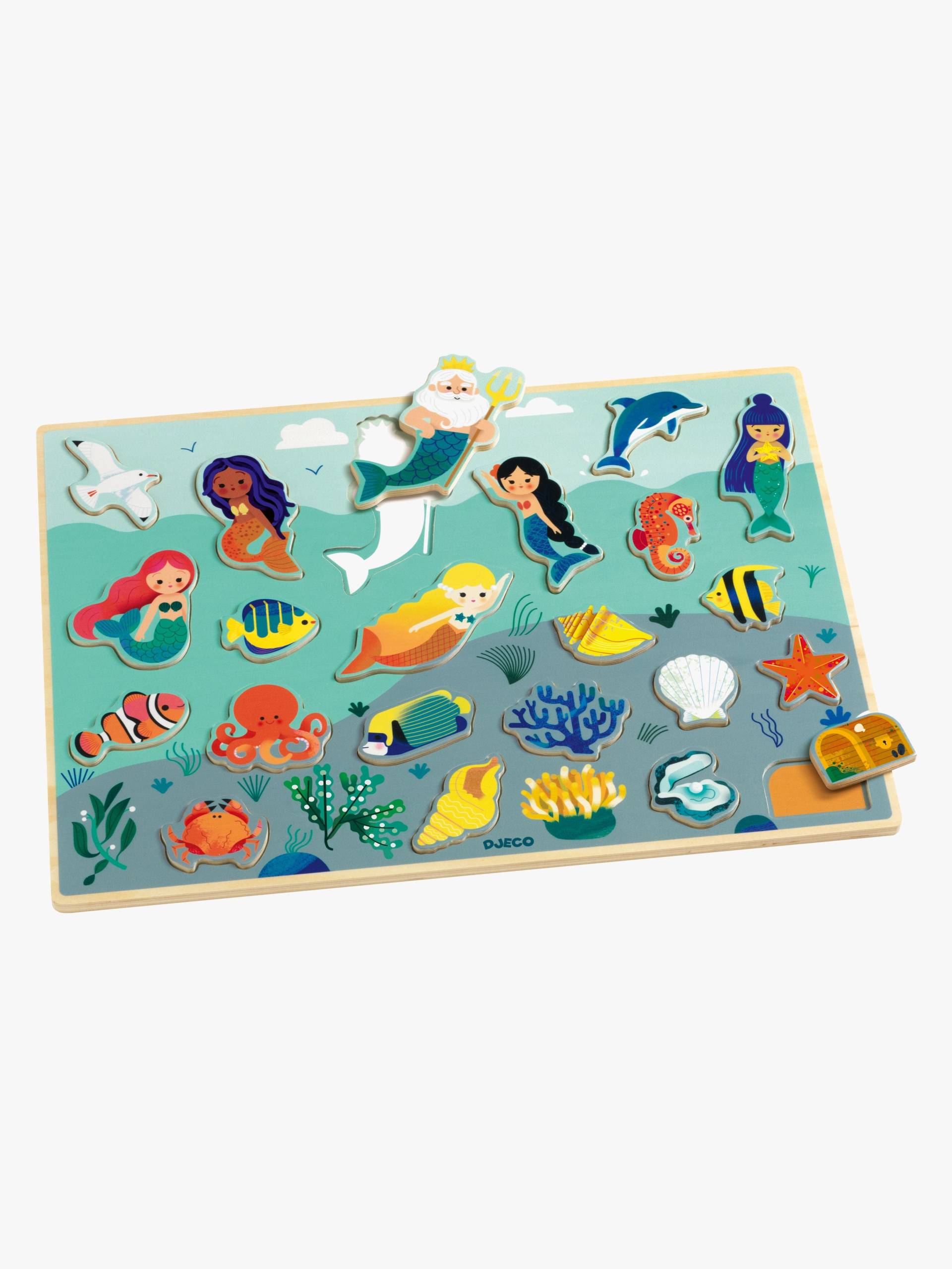 Djeco Holzpuzzle Sea 22 Teile Djeco Holzpuzzle Sea 22 Teile von Djeco