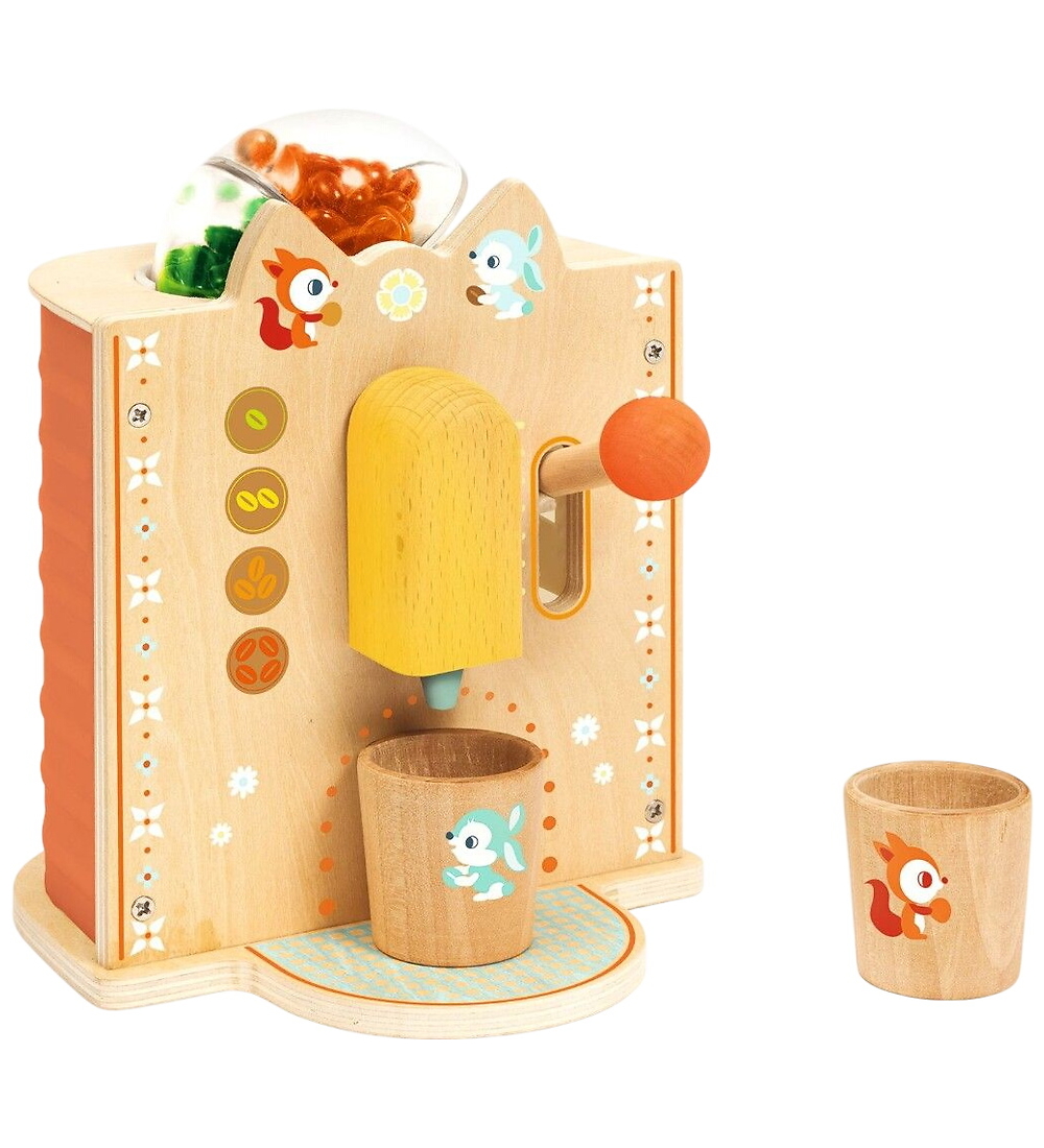Djeco Holzspielzeug - Bohnen-zu-2-Espresso - Djeco - One Size - Spielzeug Djeco Holzspielzeug - Bohnen-zu-2-Espresso - Djeco - One Size - Spielzeug von Djeco