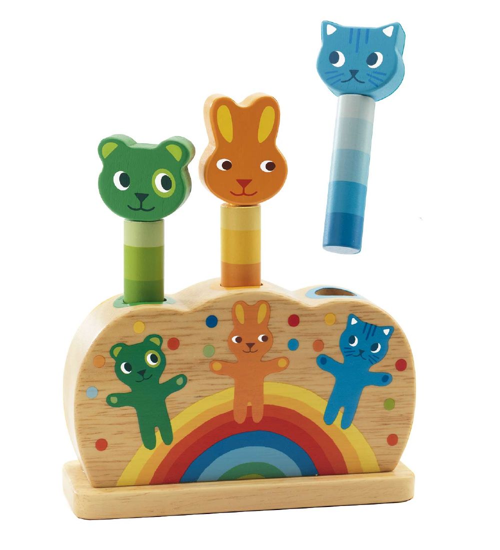 Djeco Holzspielzeug - Pop Up - Djeco - One Size - Motorikspielzeug Djeco Holzspielzeug - Pop Up - Djeco - One Size - Motorikspielzeug von Djeco