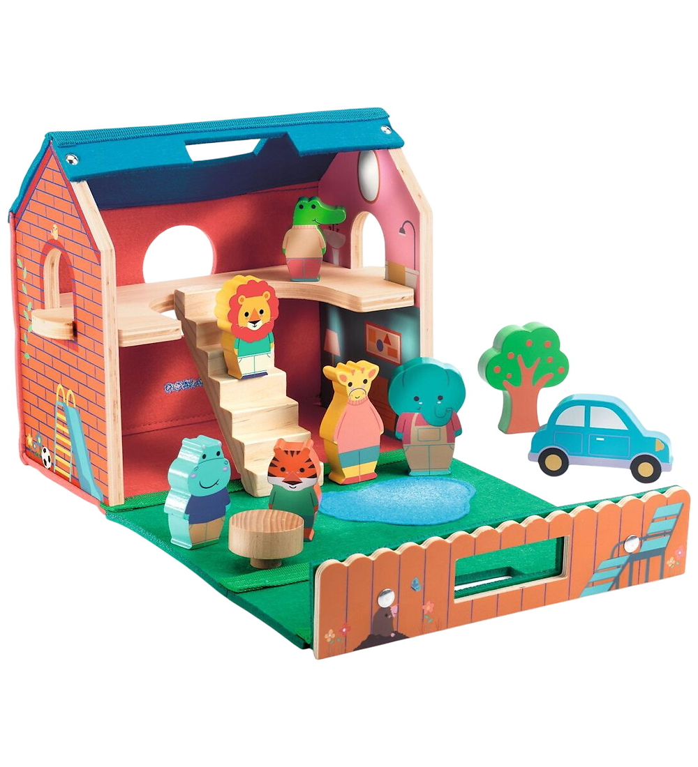 Djeco Holzspielzeug - SoftiHouse - Djeco - One Size - Spielzeug Djeco Holzspielzeug - SoftiHouse - Djeco - One Size - Spielzeug von Djeco
