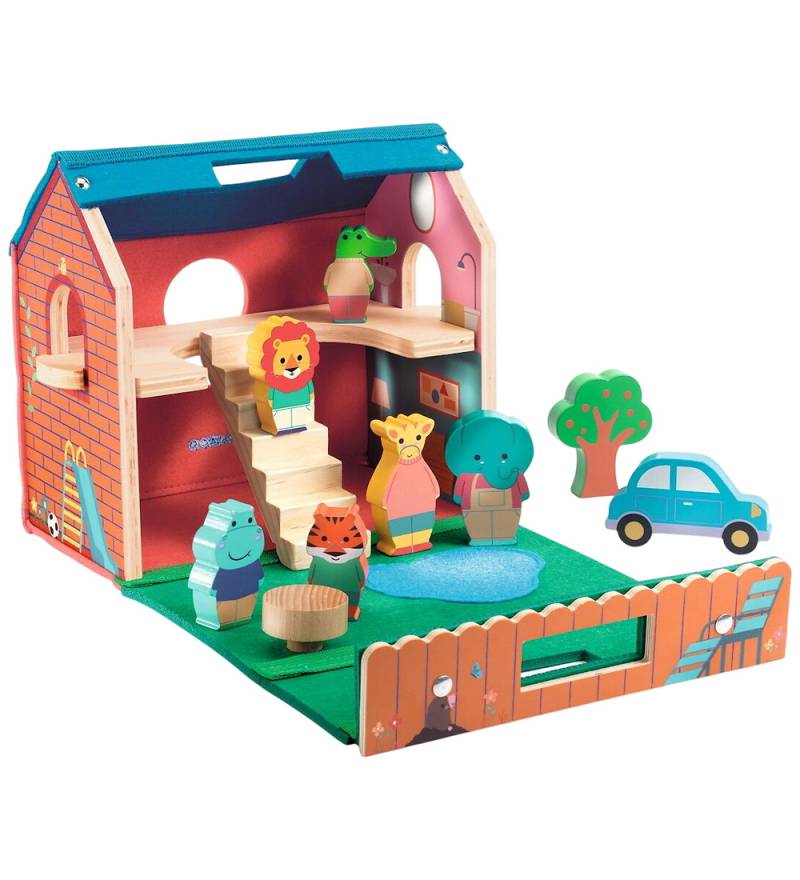 Djeco Holzspielzeug - SoftiHouse - Djeco - One Size - Spielzeug Djeco Holzspielzeug - SoftiHouse - Djeco - One Size - Spielzeug von Djeco