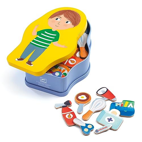 DJECO Jobissimo Magnete und Spielzeug (33086) von Djeco