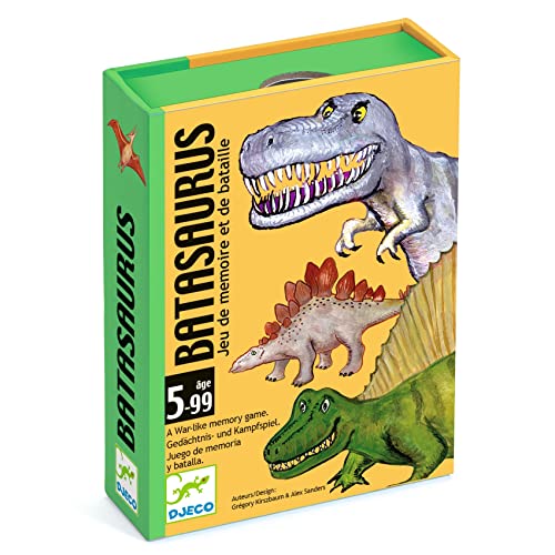 Djeco Kartenspiele: Batasaurus | 2-4 Spieler | Kinderspiel DJ05136 von Djeco