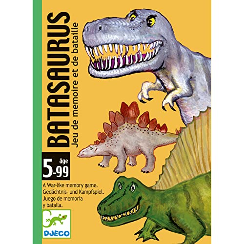 Djeco Kartenspiele: Batasaurus | 2-4 Spieler | Kinderspiel DJ05136 von Djeco