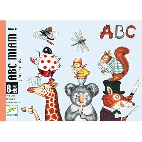 Djeco Kartenspiel ABC Miam, Vokabelspiel Djeco Kartenspiel ABC Miam, Vokabelspiel von Djeco