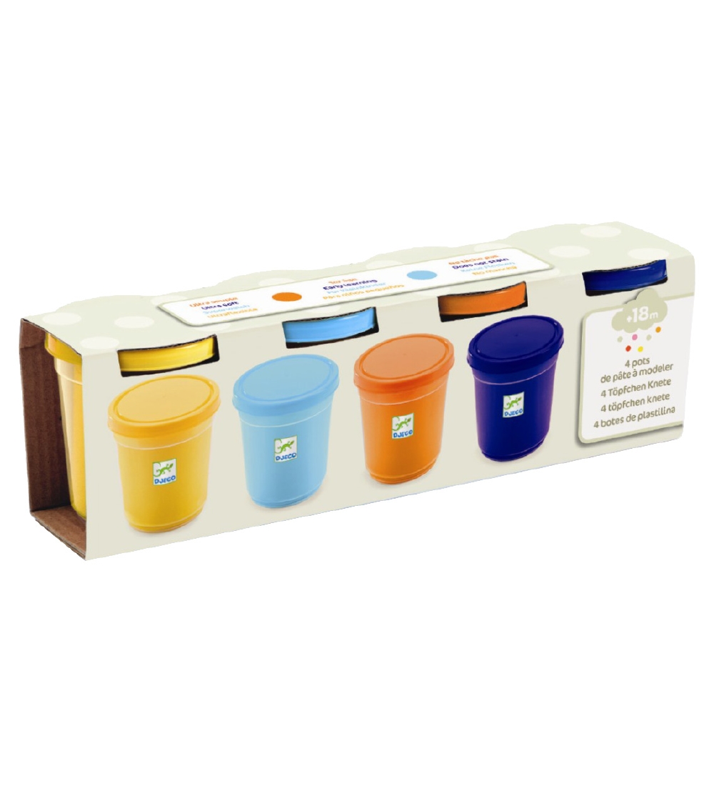 Djeco Knete - 4 st. - Natur - Djeco - One Size - Knete Djeco Knete - 4 st. - Natur - Djeco - One Size - Knete von Djeco