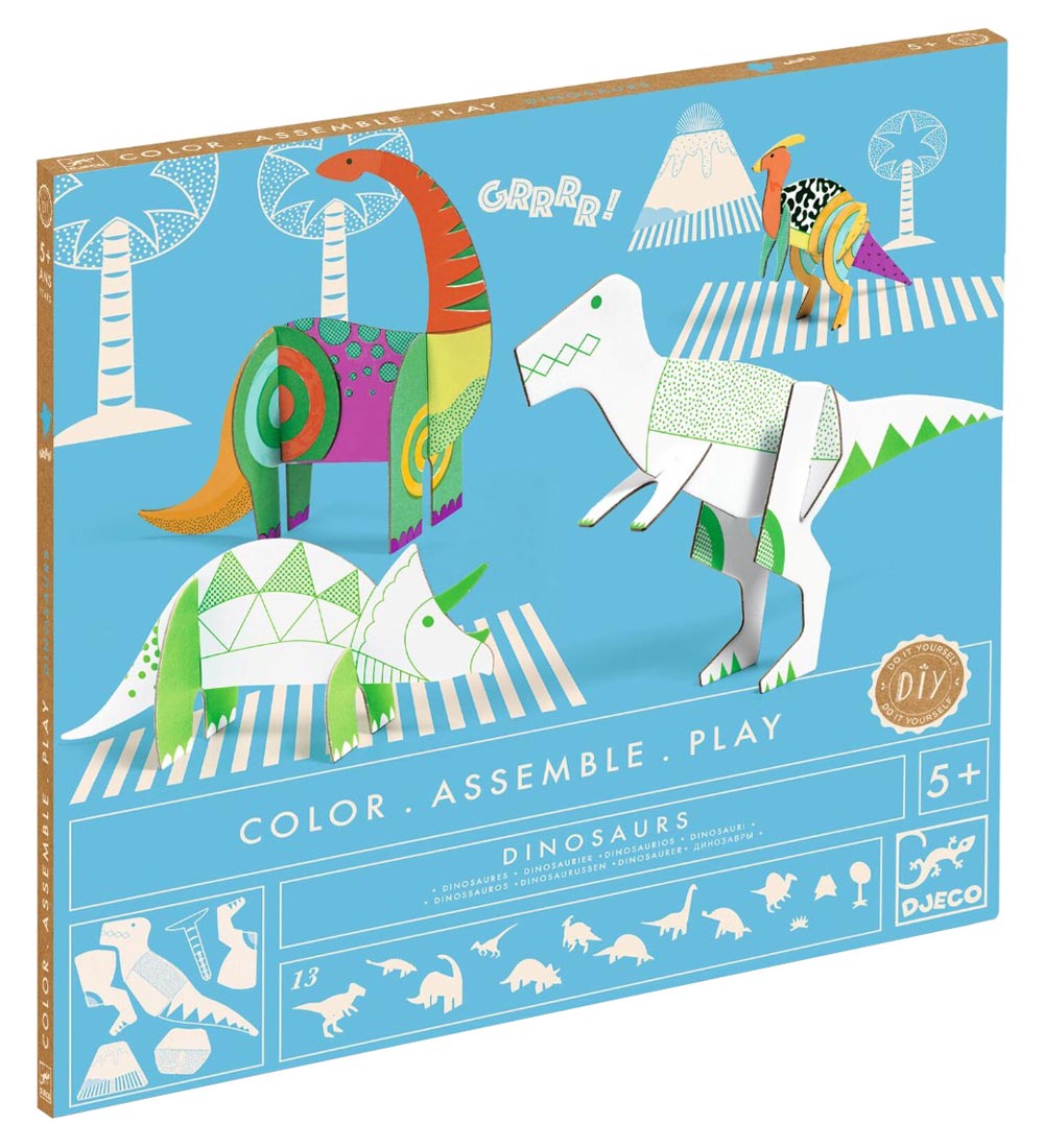 Djeco Kreatives Spielset - 13 Teile - Dinosaurier - Djeco - One Size - Dinosaurier Djeco Kreatives Spielset - 13 Teile - Dinosaurier - Djeco - One Size - Dinosaurier von Djeco