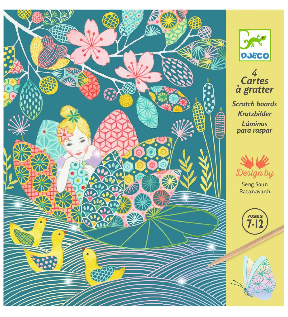 Djeco Kreatives Spielset - 4 St. - Der Teich - Djeco - One Size - Malbücher Djeco Kreatives Spielset - 4 St. - Der Teich - Djeco - One Size - Malbücher von Djeco