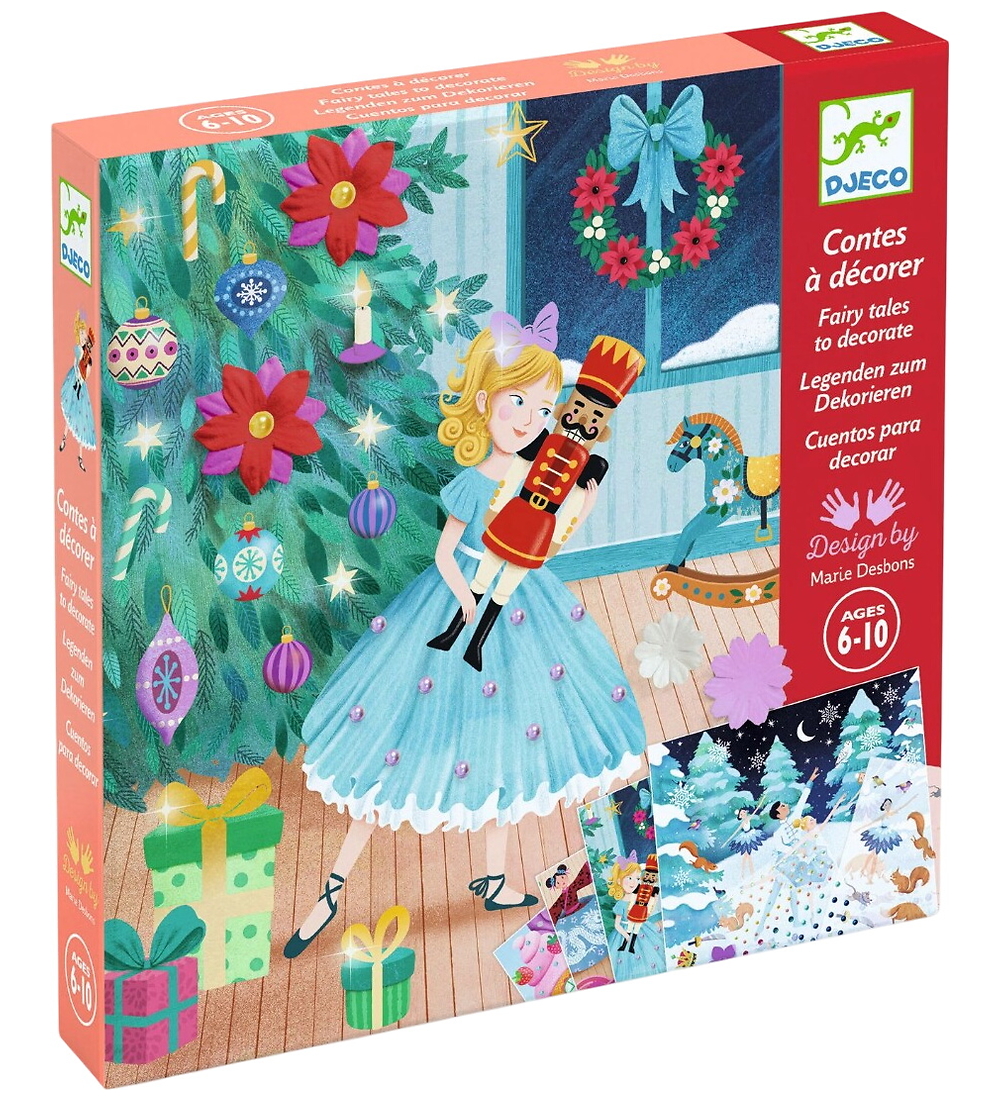 Djeco Kreatives Spielset - Märchen zum Dekorieren - Nussknacker - Djeco - One Size - Kreatives Spielset Djeco Kreatives Spielset - Märchen zum Dekorieren - Nussknacker - Djeco - One Size - Kreatives Spielset von Djeco