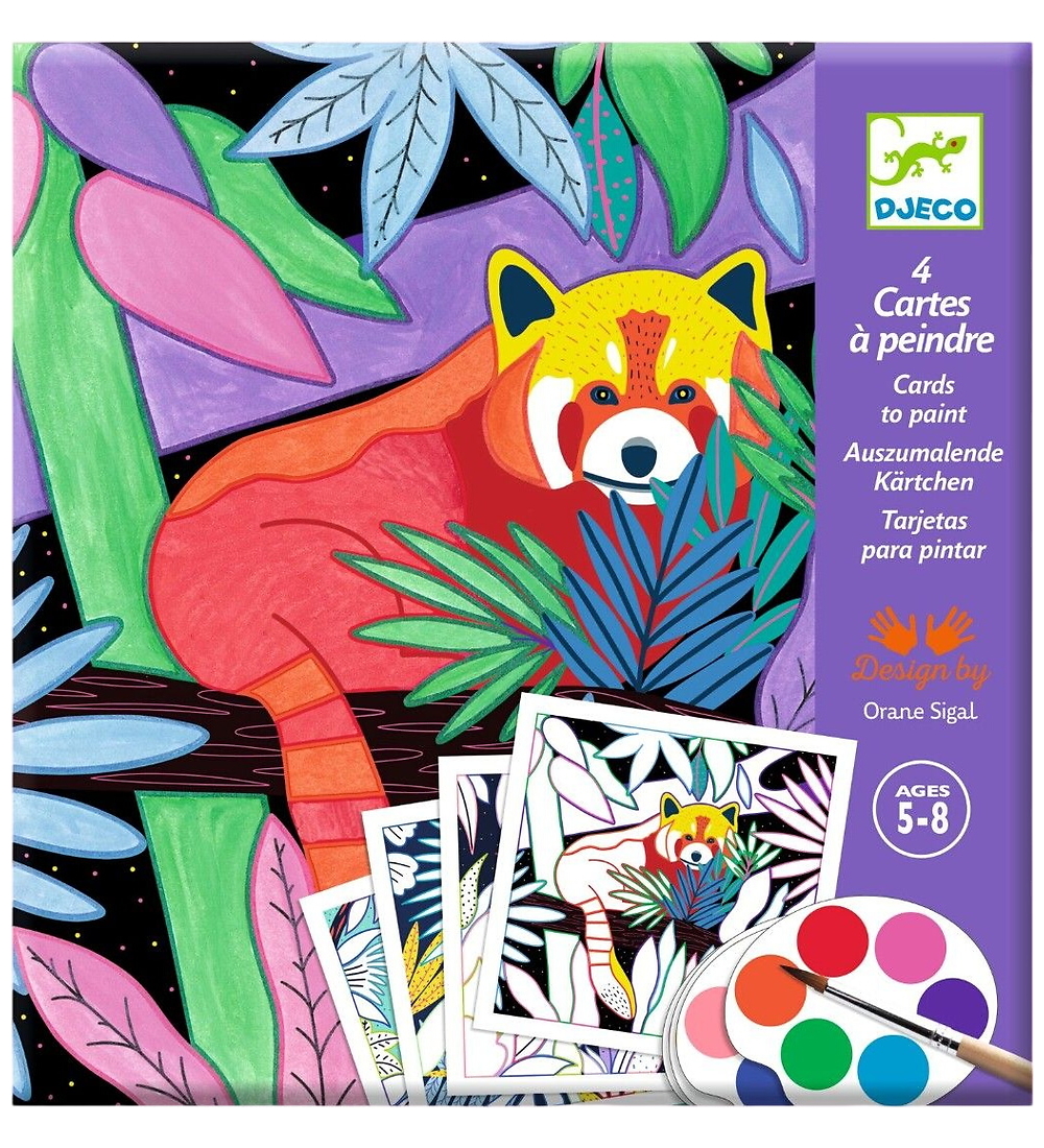 Djeco Kreatives Spielset - Malbuch - Regenwald - Djeco - One Size - Kreatives Spielset Djeco Kreatives Spielset - Malbuch - Regenwald - Djeco - One Size - Kreatives Spielset von Djeco