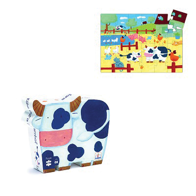 Djeco Kühe auf dem Bauernhof 24 Teile Puzzle Djeco-07205 von Djeco
