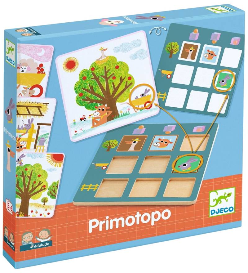 Djeco Lernspiele - Primotopo - Djeco - One Size - Spiele Djeco Lernspiele - Primotopo - Djeco - One Size - Spiele von Djeco