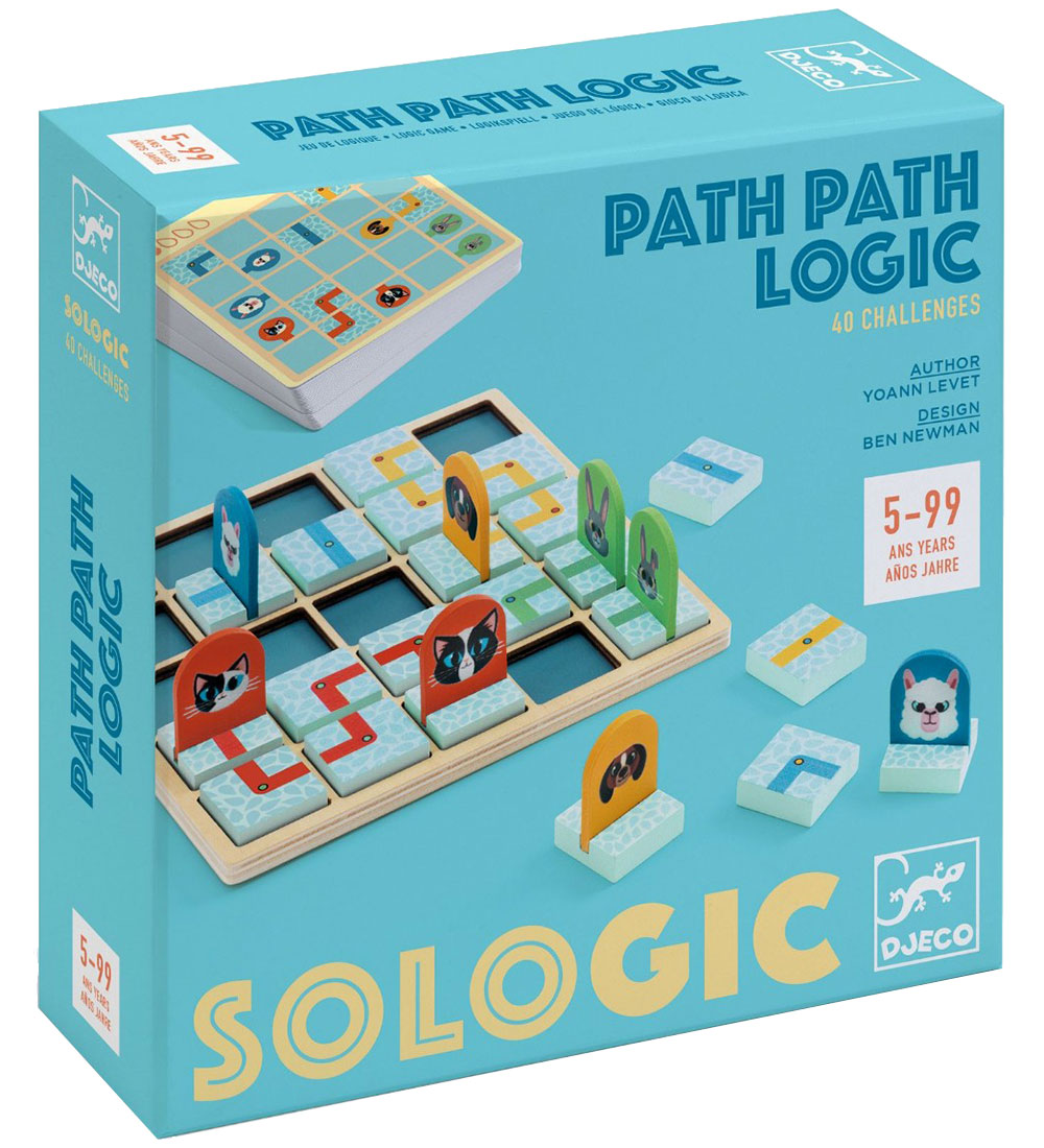 Djeco Logikspiel - Path Path Logic - Djeco - One Size - Spiele Djeco Logikspiel - Path Path Logic - Djeco - One Size - Spiele von Djeco