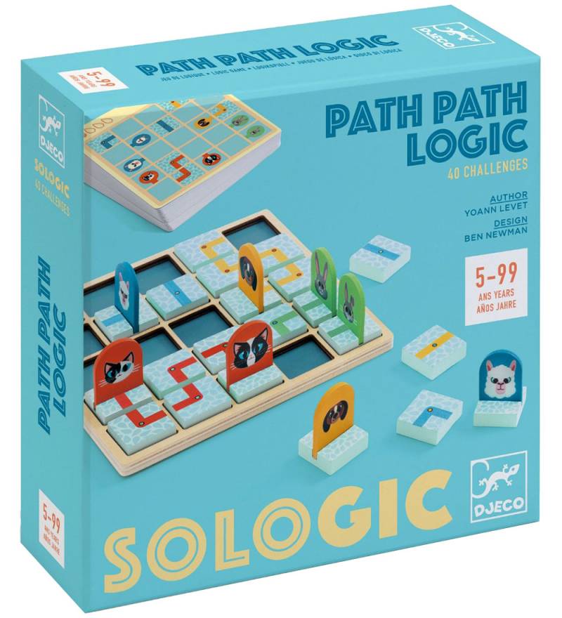 Djeco Logikspiel - Path Path Logic - Djeco - One Size - Spiele Djeco Logikspiel - Path Path Logic - Djeco - One Size - Spiele von Djeco
