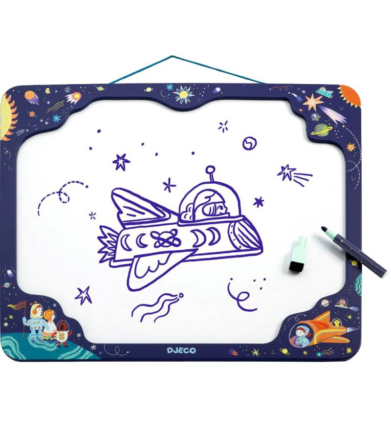 Djeco Magnettafel - Lucille Michieli - Space - Djeco - One Size - Tafeln Djeco Magnettafel - Lucille Michieli - Space - Djeco - One Size - Tafeln von Djeco