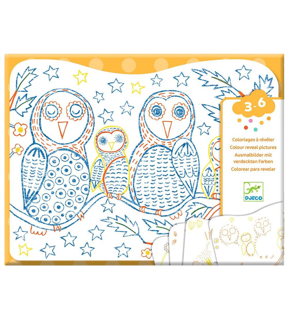 Djeco Malbuch - Familles Des Sous-bois - Djeco - One Size - Malbücher Djeco Malbuch - Familles Des Sous-bois - Djeco - One Size - Malbücher von Djeco