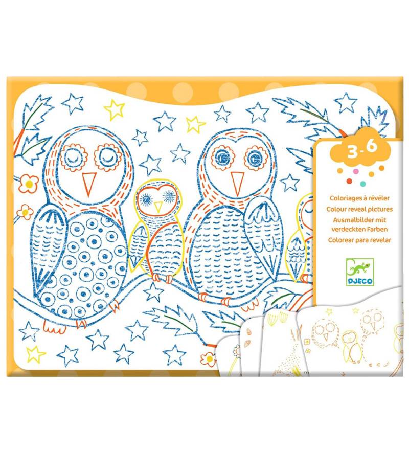 Djeco Malbuch - Familles Des Sous-bois - Djeco - One Size - Malbücher Djeco Malbuch - Familles Des Sous-bois - Djeco - One Size - Malbücher von Djeco