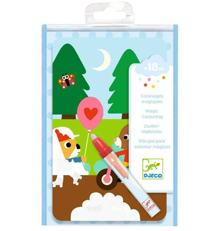Djeco Malbuch - Magisches Ausmalen - Im Park - Djeco - One Size - Malbücher Djeco Malbuch - Magisches Ausmalen - Im Park - Djeco - One Size - Malbücher von Djeco