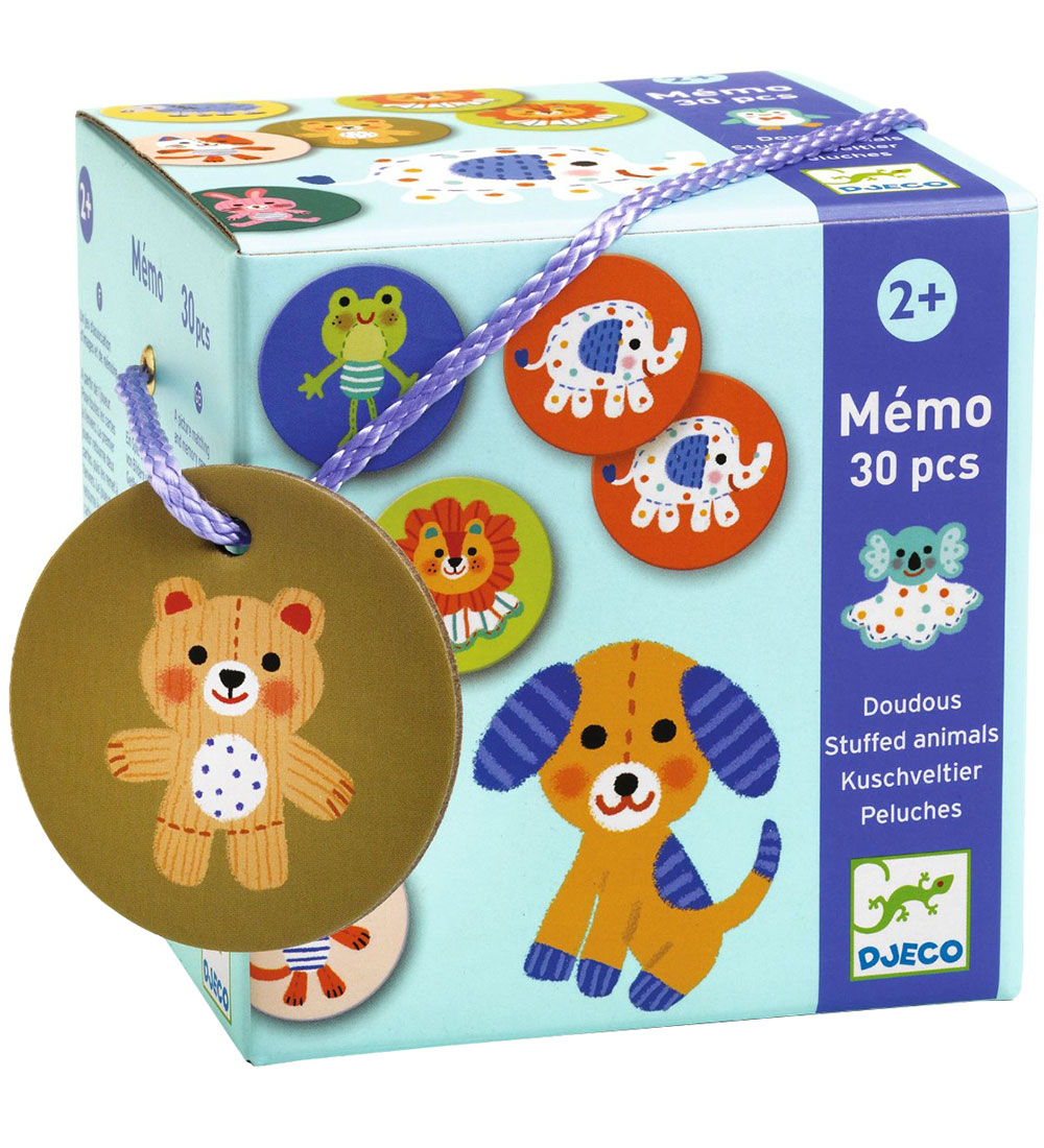 Djeco Memory-Spiel - Tiere - Djeco - One Size - Memory-Spiele Djeco Memory-Spiel - Tiere - Djeco - One Size - Memory-Spiele von Djeco