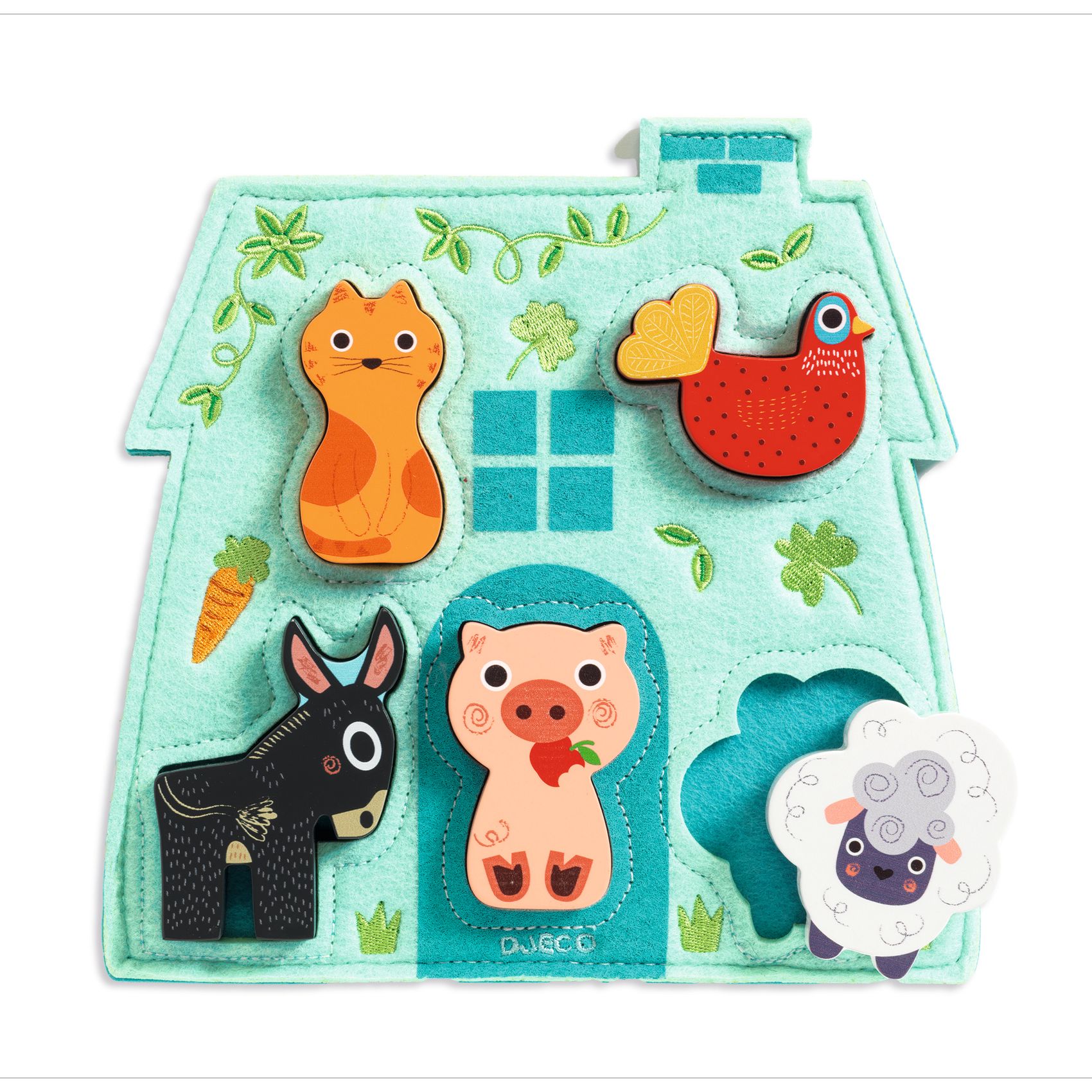 Djeco Mouki 5 Teile Puzzle Djeco-01072 von Djeco