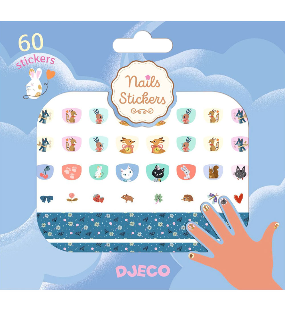 Djeco Nägel Stickers - 120 st. - Cutie - Djeco - One Size - Sticker Djeco Nägel Stickers - 120 st. - Cutie - Djeco - One Size - Sticker von Djeco