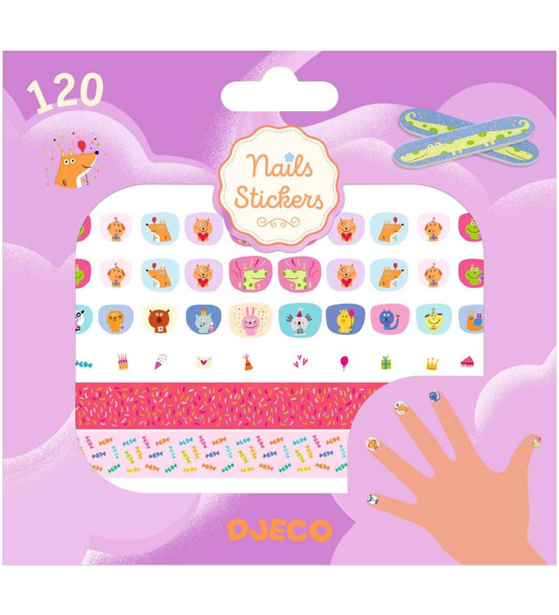 Djeco Nägel Stickers - 120 st. - Happy Geburtstag! - Djeco - One Size - Sticker Djeco Nägel Stickers - 120 st. - Happy Geburtstag! - Djeco - One Size - Sticker von Djeco