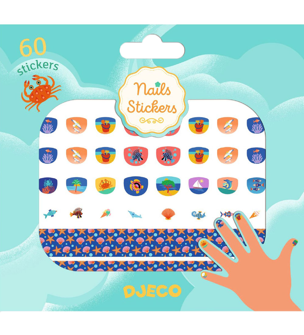 Djeco Nägel Stickers - 120 st. - Mittelmeer - Djeco - One Size - Sticker Djeco Nägel Stickers - 120 st. - Mittelmeer - Djeco - One Size - Sticker von Djeco