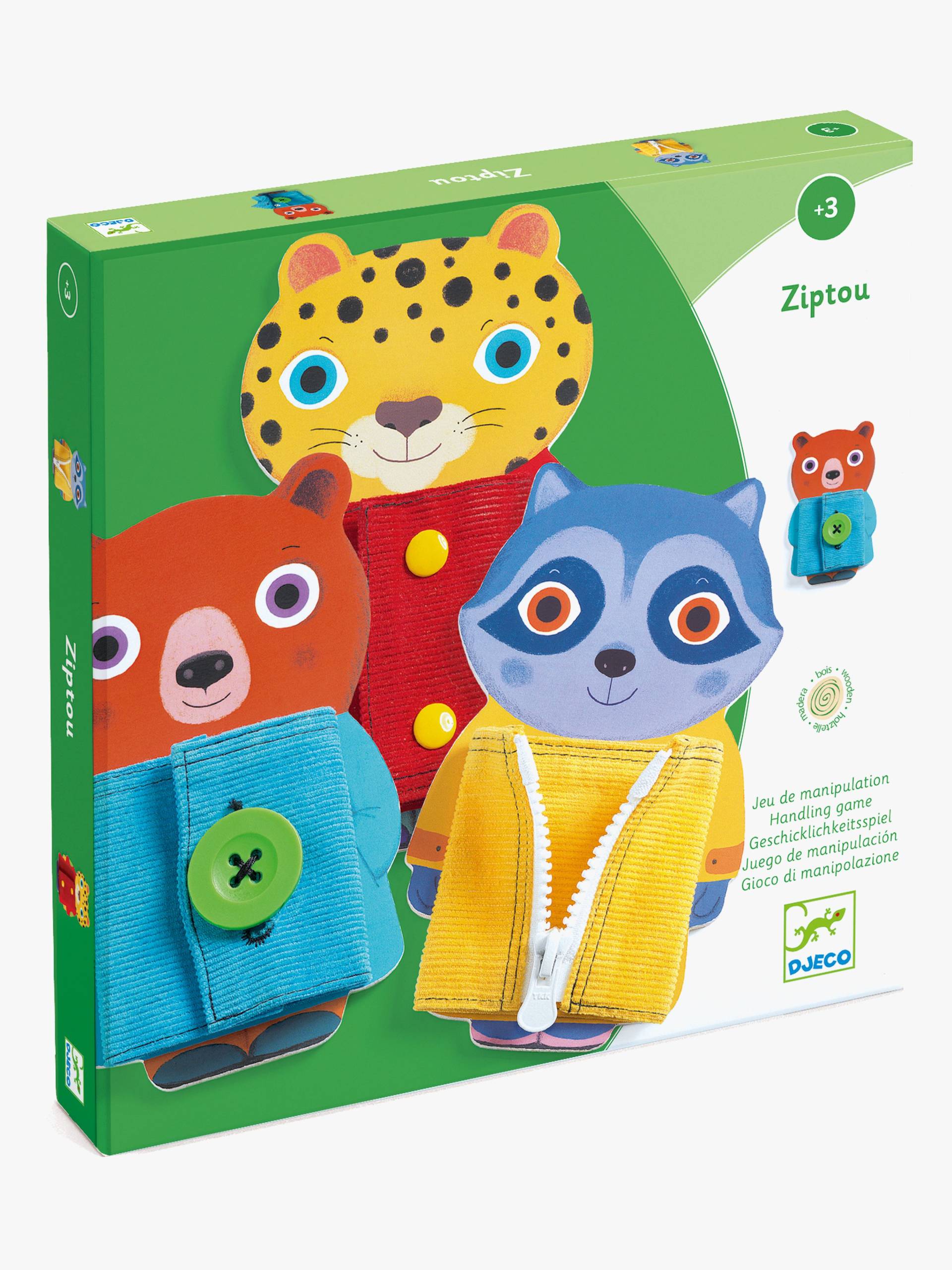 Djeco Pädagogische Spielsachen Locktou Djeco Pädagogische Spielsachen Locktou von Djeco