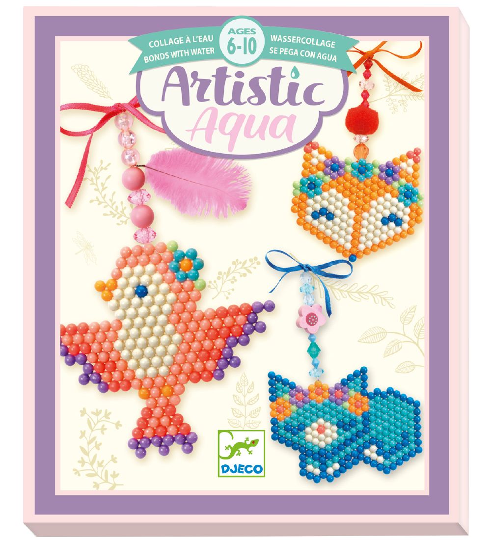 Djeco Perler - Artistic Aqua - Country - Djeco - One Size - Perlen von Djeco