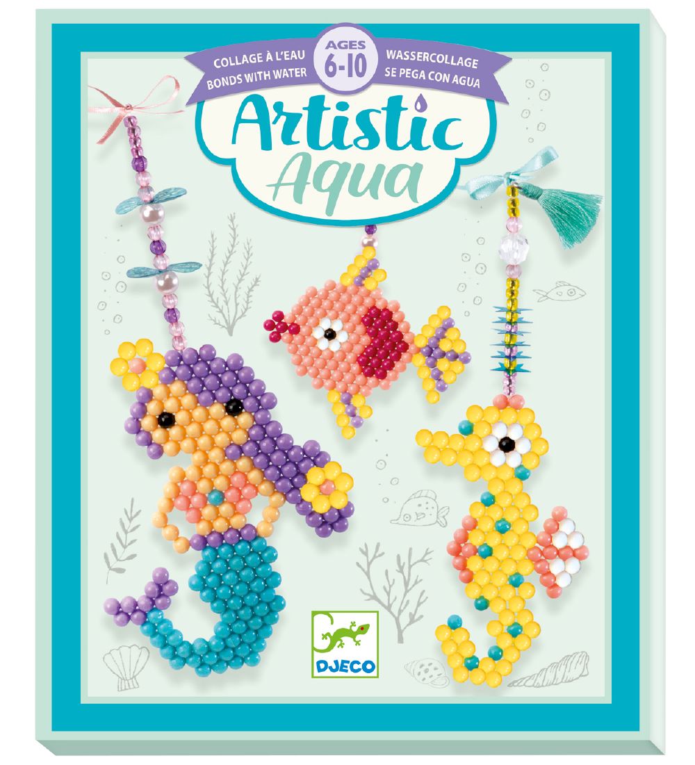 Djeco Perler - Artistic Aqua - Sea Charm - Djeco - One Size - Perlen Djeco Perler - Artistic Aqua - Sea Charm - Djeco - One Size - Perlen von Djeco
