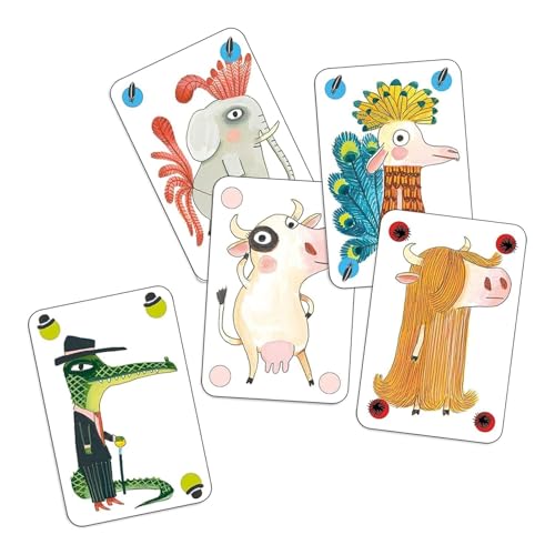 DJECO - Pipolo Kartenspiel, Mehrfarbig (DC5108) von Djeco