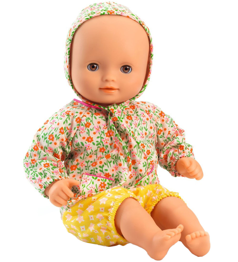 Djeco Puppe - 32 cm - Baby Flora - Djeco - One Size - Puppen Djeco Puppe - 32 cm - Baby Flora - Djeco - One Size - Puppen von Djeco