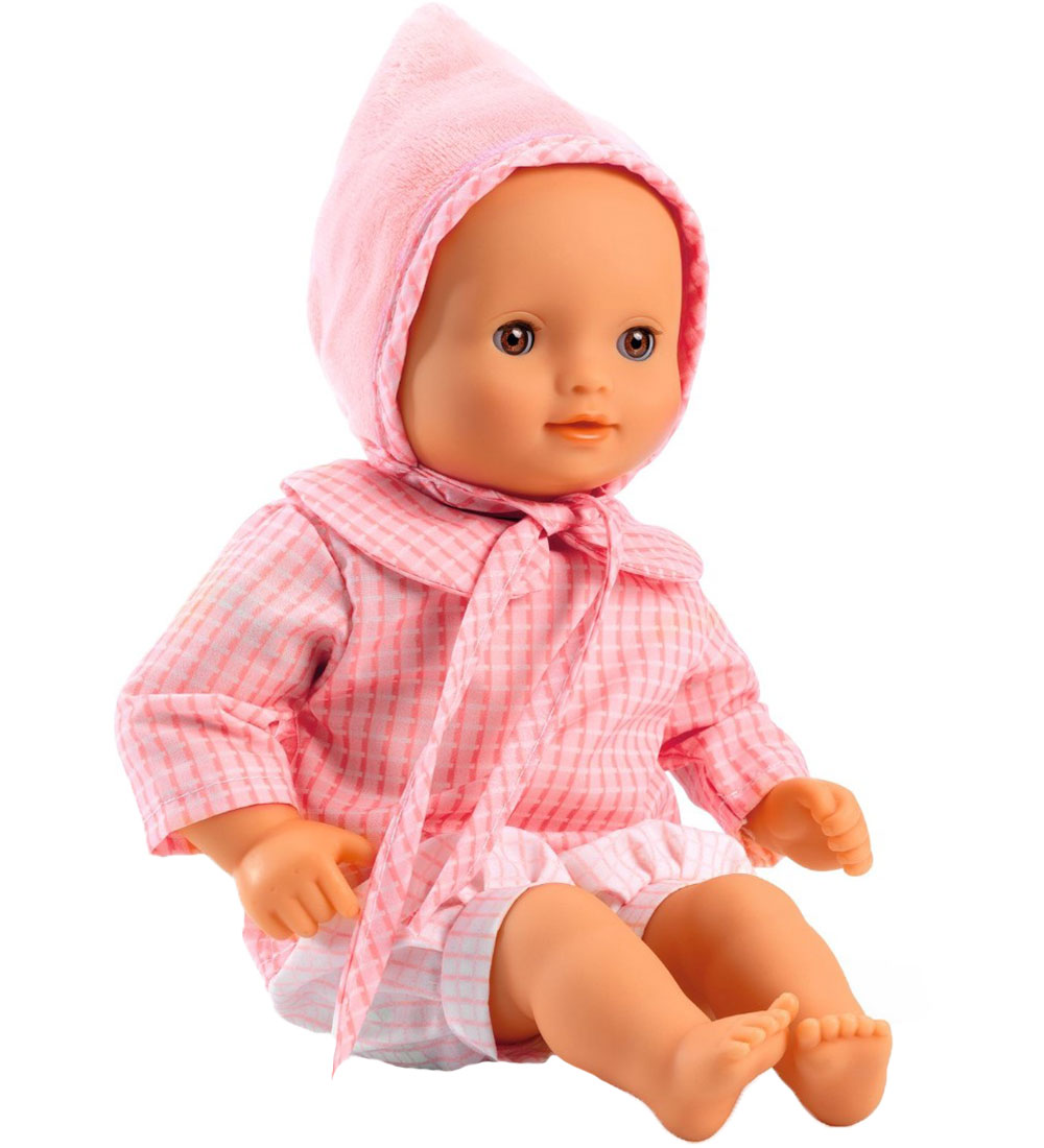 Djeco Puppe - 32 cm - Baby Rose - Djeco - One Size - Puppen Djeco Puppe - 32 cm - Baby Rose - Djeco - One Size - Puppen von Djeco