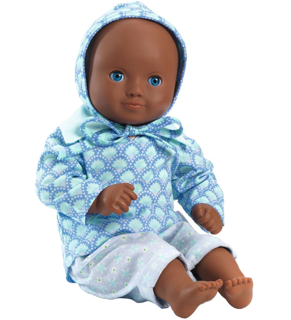 Djeco Puppe - 32 cm - Baby Wasabi - Djeco - One Size - Puppen Djeco Puppe - 32 cm - Baby Wasabi - Djeco - One Size - Puppen von Djeco