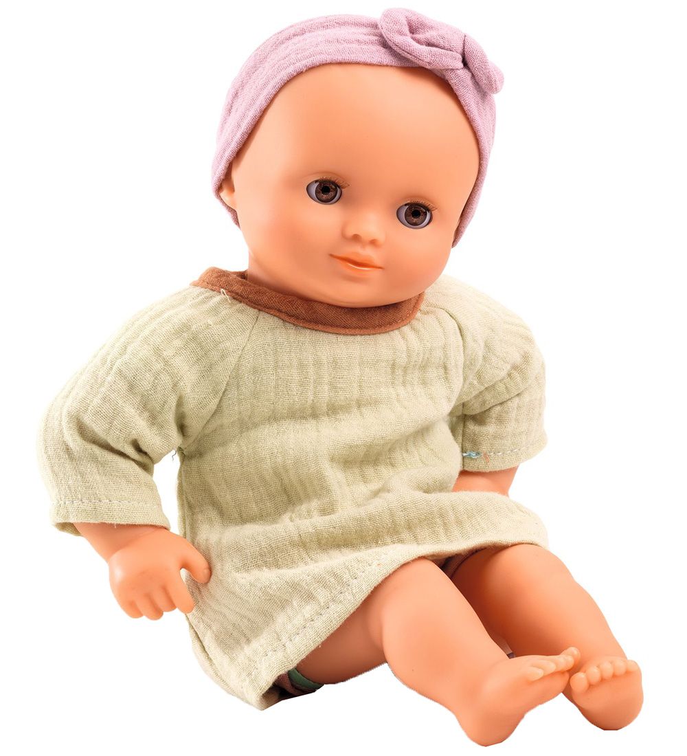 Djeco Puppe - 32 cm - Pistazie - Djeco - One Size - Puppen Djeco Puppe - 32 cm - Pistazie - Djeco - One Size - Puppen von Djeco