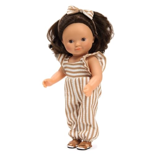 Djeco Puppe Rosalie | 32 cm Anziehpuppe mit Schlafaugen, Vinylkörper & Frisierhaaren | Stehpuppe mit Outfit & Sandalen | für Kinder ab 3 Jahren | POMEA Kollektion Djeco Puppe Rosalie | 32 cm Anziehpuppe mit Schlafaugen, Vinylkörper & Frisierhaaren | Stehpuppe mit Outfit & Sandalen | für Kinder ab 3 Jahren | POMEA Kollektion von Djeco