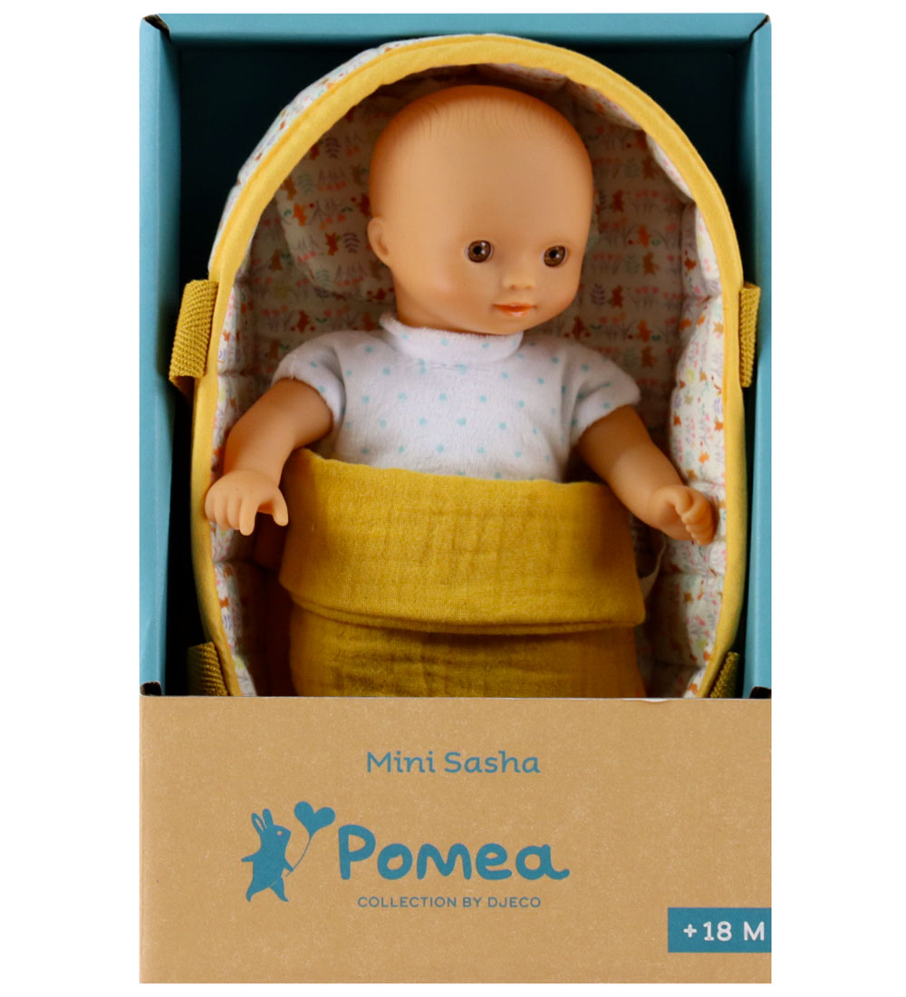 Djeco Puppe m. Lift - 20 cm - Mini Sasha - Djeco - One Size - Puppen Djeco Puppe m. Lift - 20 cm - Mini Sasha - Djeco - One Size - Puppen von Djeco